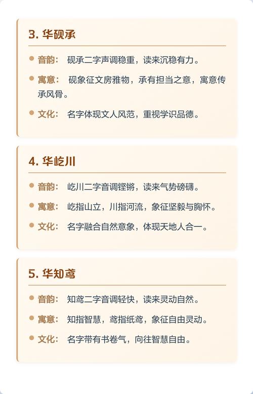 华姓女宝宝名字中蕴含美好寓意，请问有没有什么特别含义的名字推荐呢？