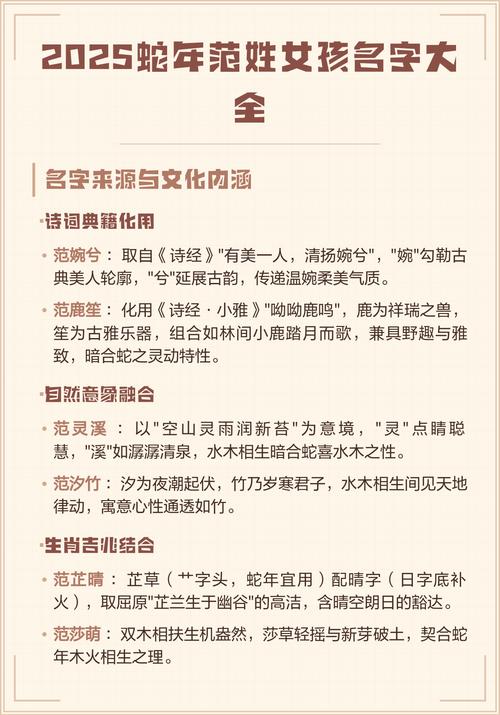 范姓女孩起名，如何结合风水和五行取一个有涵养的名字？