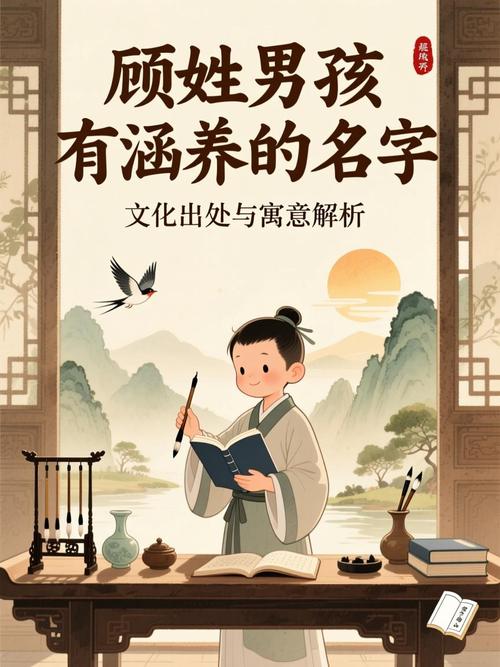 顾姓涵养男孩名字如何结合风水和五行元素进行优化？