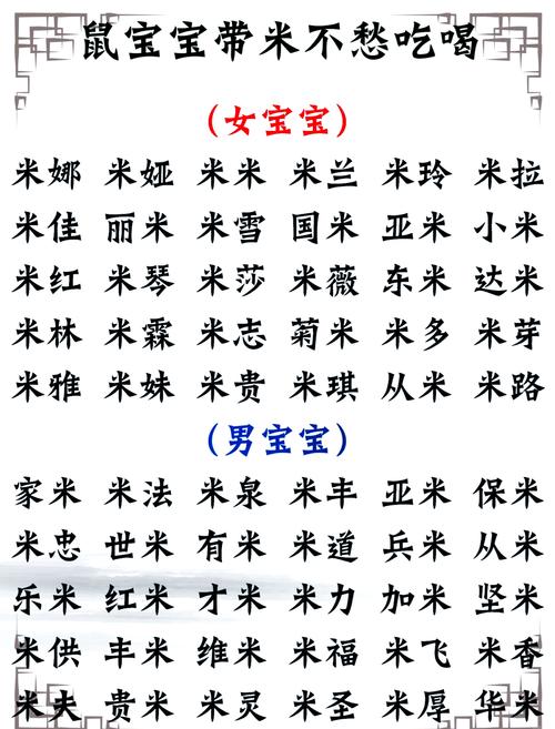 米姓洋气男宝宝名字有哪些好听的推荐？