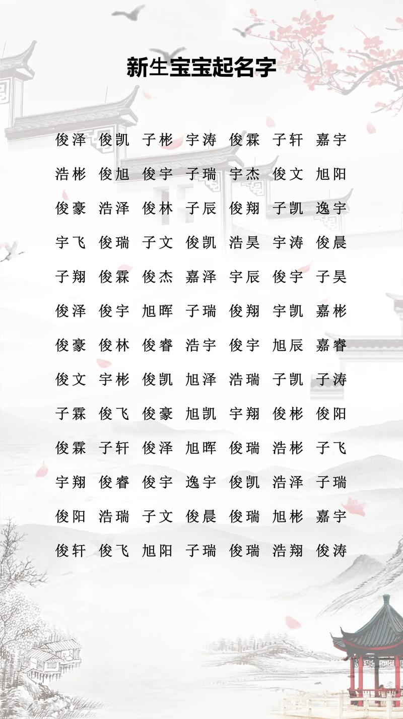 如何给姓和的男宝宝取一个既有涵养又富有文化底蕴的名字呢？