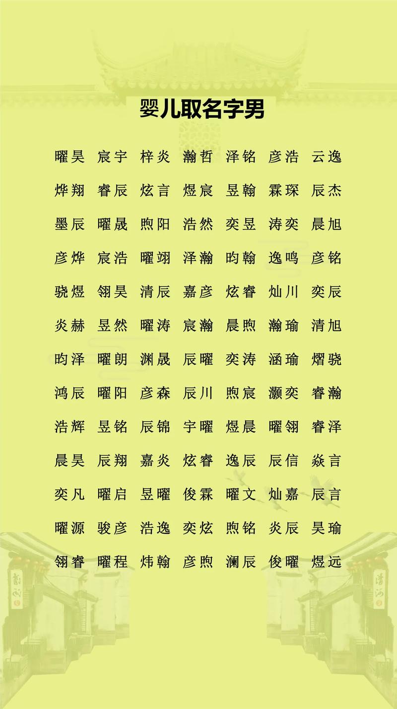谈姓洋气的男宝宝名字有哪些推荐？