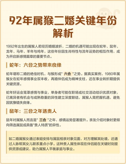 属猴的两个人什么年份结婚蕞吉利？