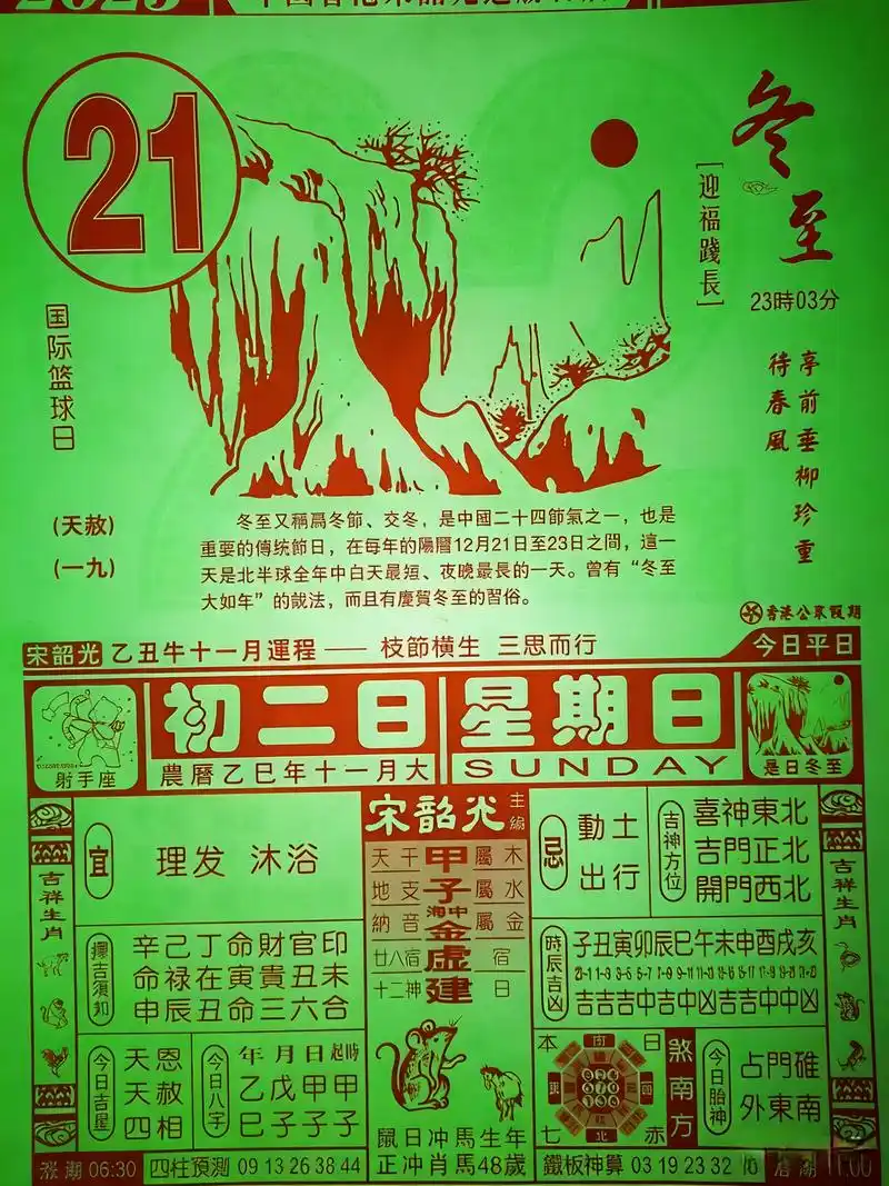 2025年12月21日这天是否为挖井的黄道吉日？