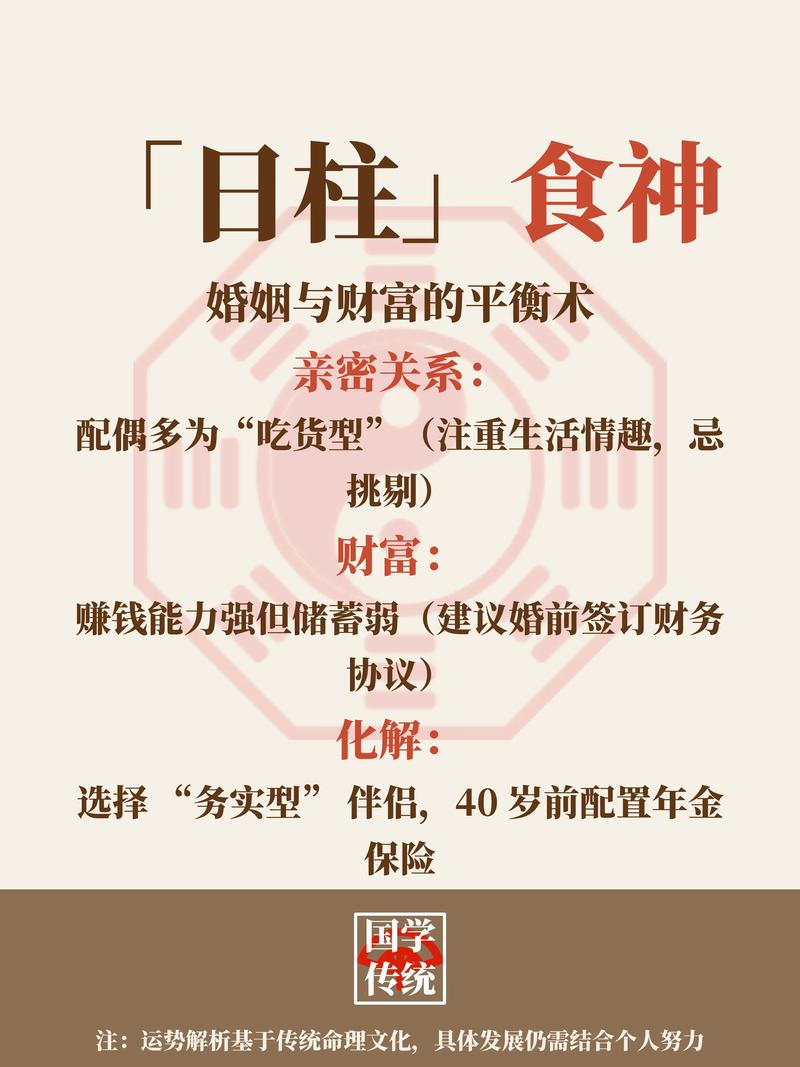 女命八字食神偏财组合，婚姻运势如何？有没有什么特别需要注意的地方？