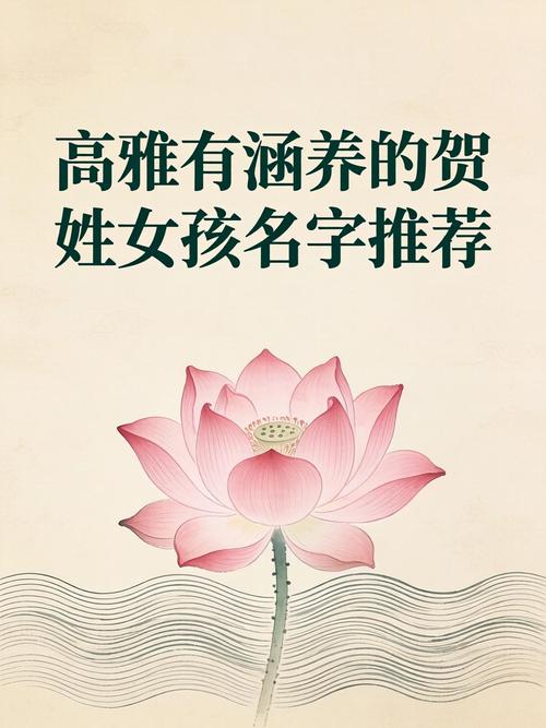 贺姓女宝宝取名，有没有既创意又优雅的名字推荐呢？