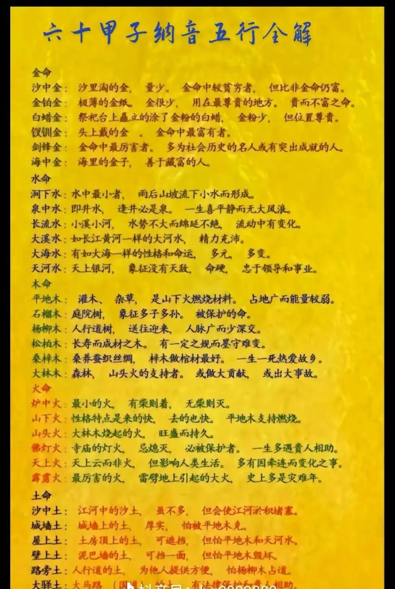 沙中金命与什么命蕞匹配？