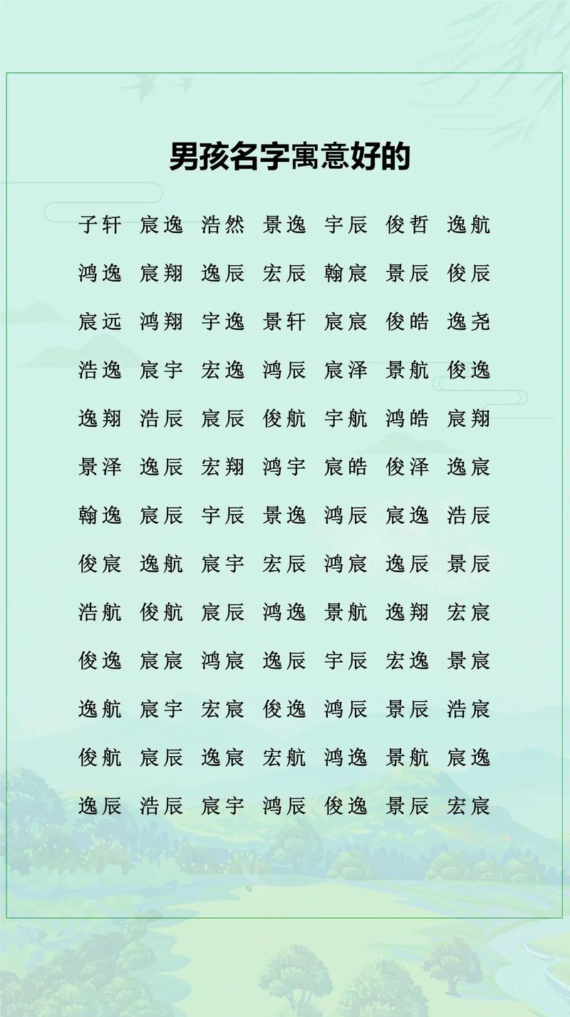 鄂姓男孩取有涵养的名字，有没有什么好的建议？