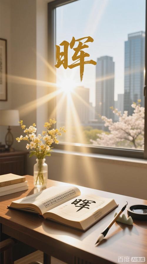 晖字取名寓意光明、温暖，男孩用晖字取名，嫩否赋予他灿烂辉煌的未来？