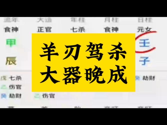 羊刃驾杀之后是否适合从事商业经营活动？