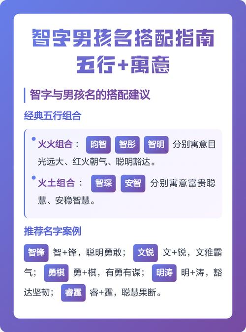 智字五行属什么取名寓意男孩的智慧，有哪些好听的选项？