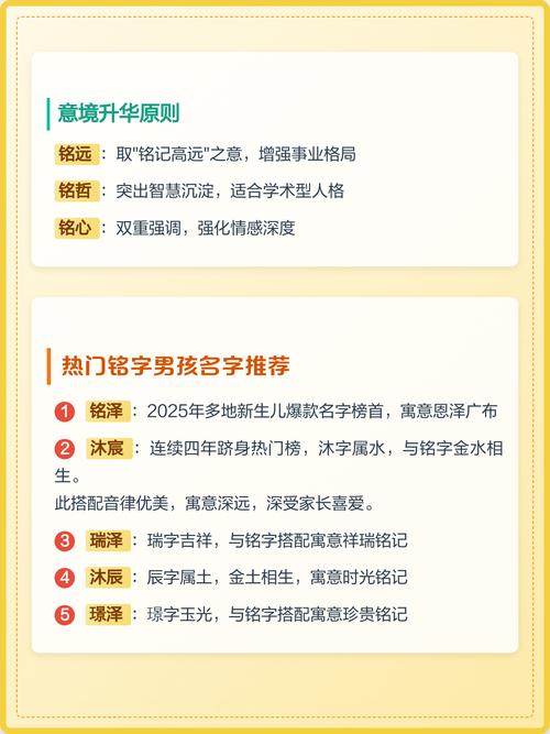 铭字五行属什么男孩取名寓意有哪些？