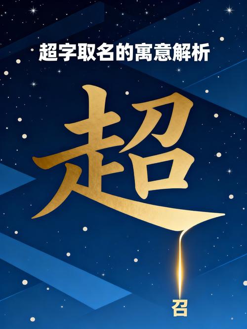 超字取名对男孩有什么特别的寓意吗？