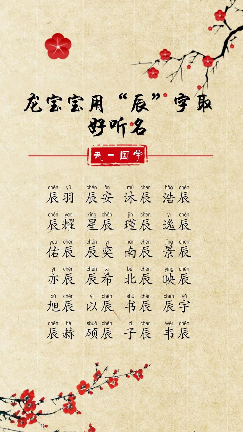 辰字五行属什么？男孩最佳组合名字有哪些？