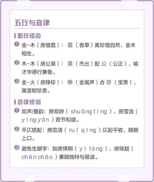 房姓女宝宝取名时，如何结合风水和五行原则，赋予名字更深远的涵养？