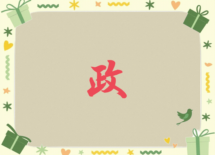 政字五行属什么？男孩取名寓意政字有哪些？