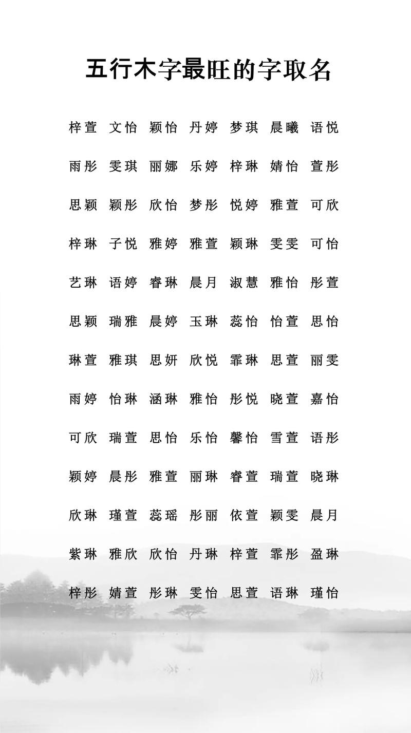 枫字五行属什么？如何根据五行属木的枫字为女孩取名？