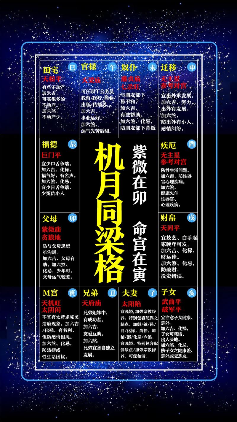紫微斗数中，哪些十大富贵命格能带来财运亨通？
