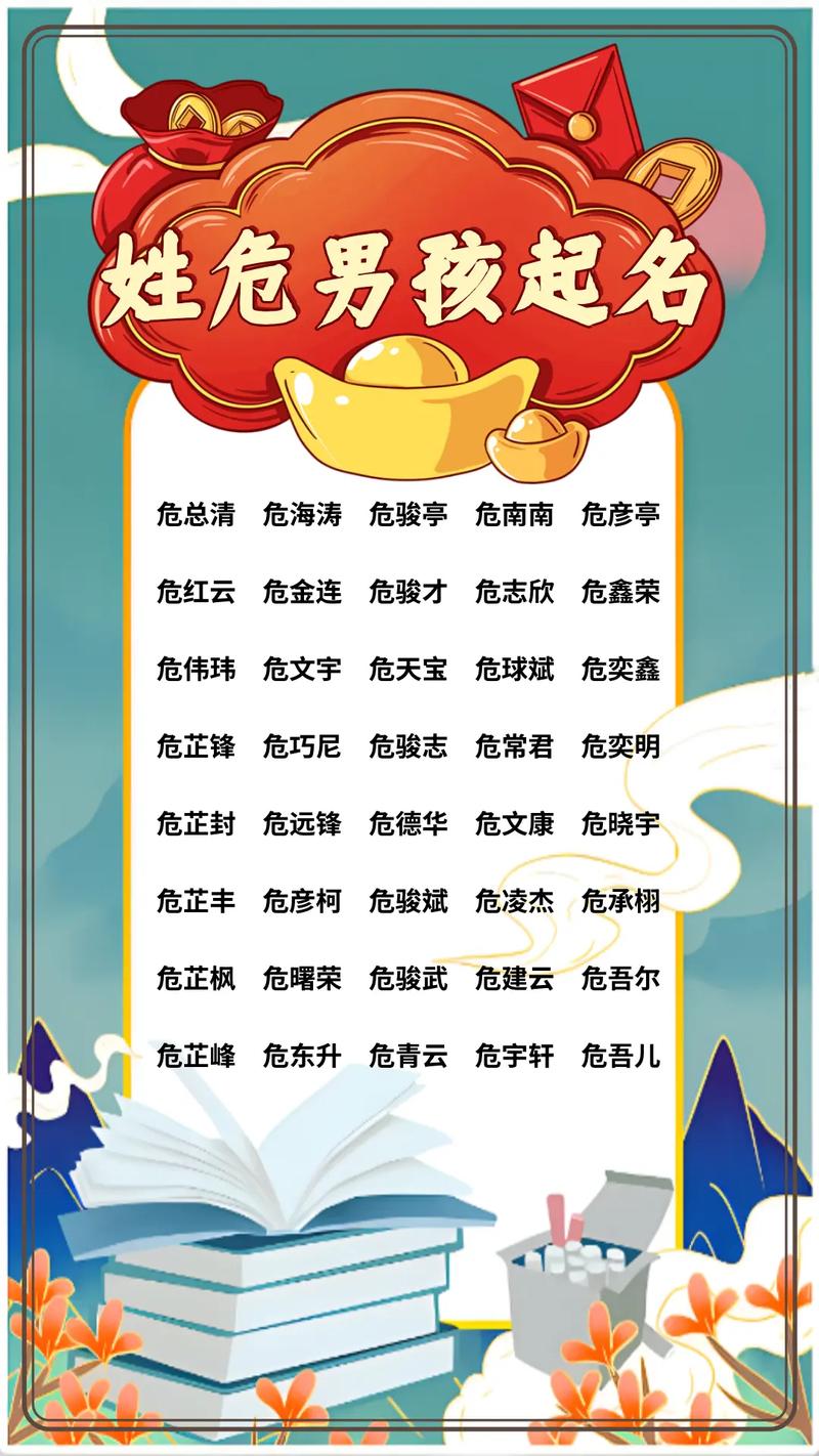 危姓男孩取什么名字有深刻含义？