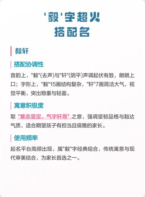 毅字取名寓意坚毅不拔，男孩用毅字取名，如何体现其意志坚定？