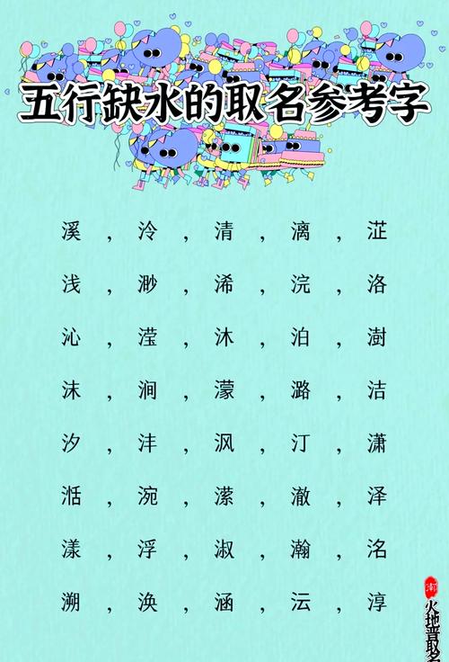 水字五行属什么？如何根据五行属水为女孩取名？