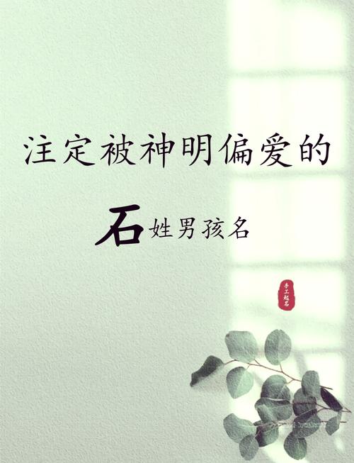 石姓大气文雅的男宝宝名字叫什么？有没有什么寓意深刻的好名字推荐？