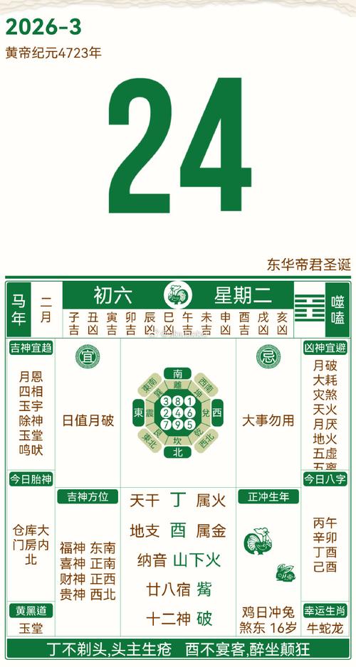 2026年3月24日黄历上今天适合火化吗？