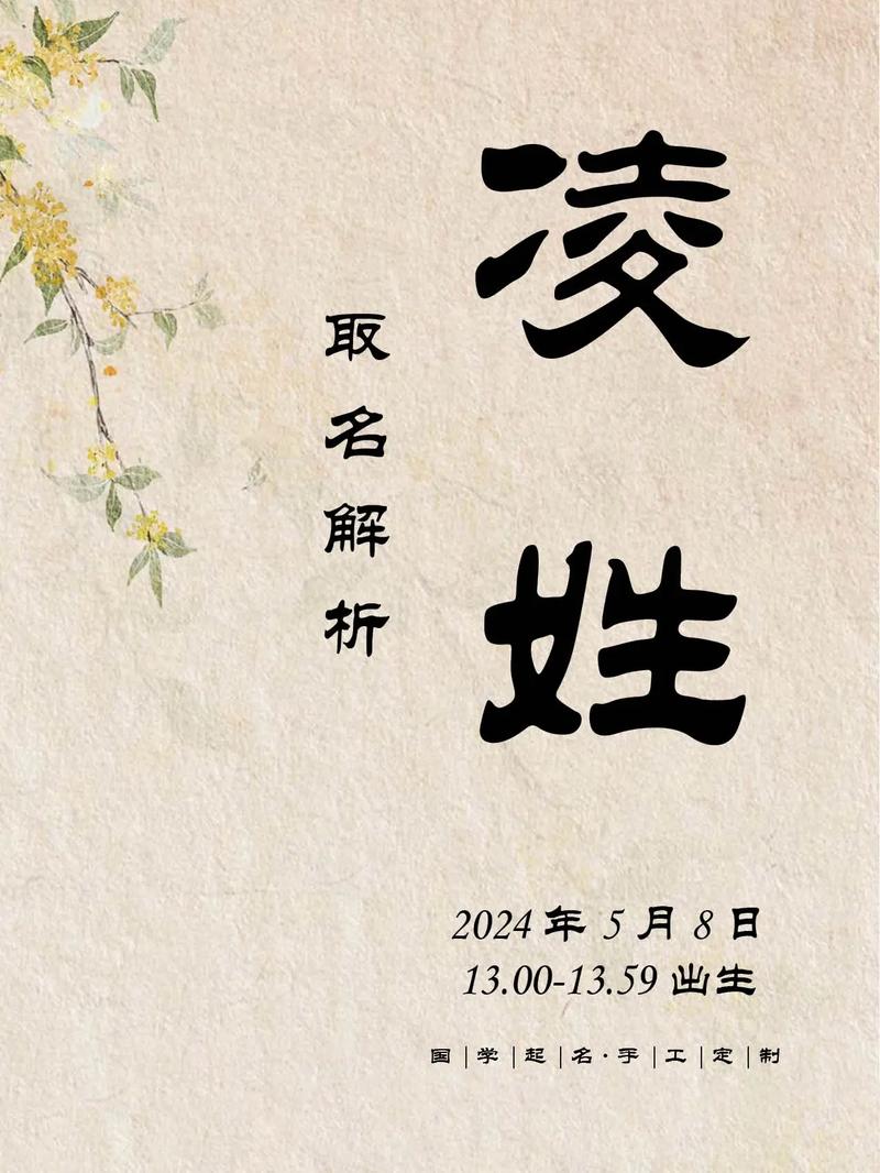 凌姓洋气男孩名字有哪些推荐？