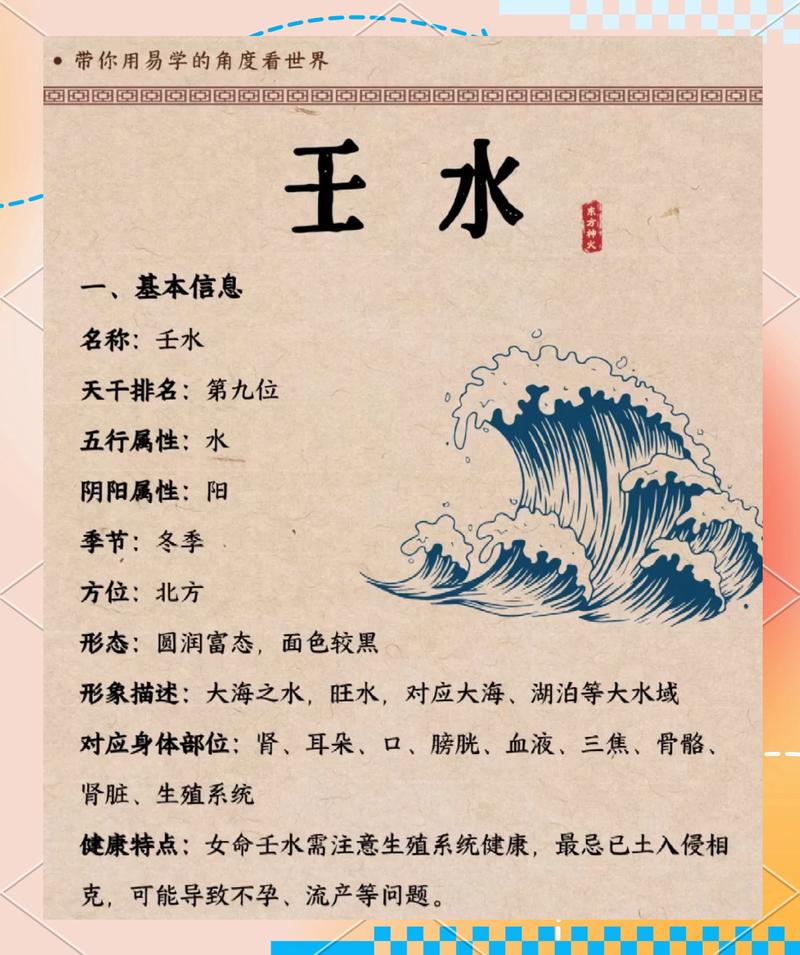 壬水命格的详细命理特征和影响有哪些？