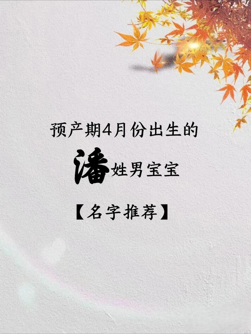 潘姓男孩取名时，有没有什么既新颖又富有寓意的名字推荐呢？