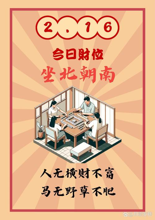 2026年4月18日打麻将时财神方位在哪里？