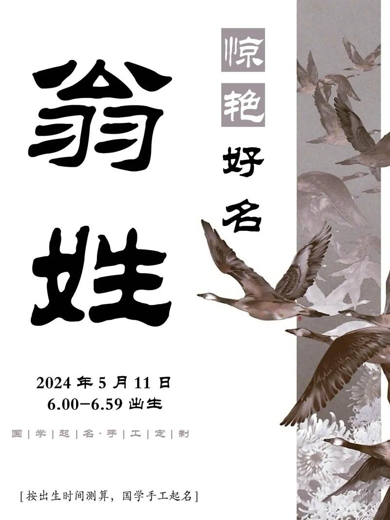 翁姓男宝宝名字中蕴含优美大方的，您能推荐一个吗？