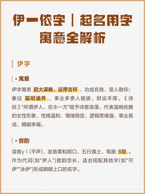 伊字女孩名字的寓意是什么？如何用伊字为女孩取一个寓意美好的名字？