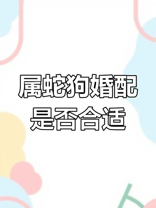 女狗男蛇的婚姻组合是否适宜，有没有什么需要注意的兼容性问题？