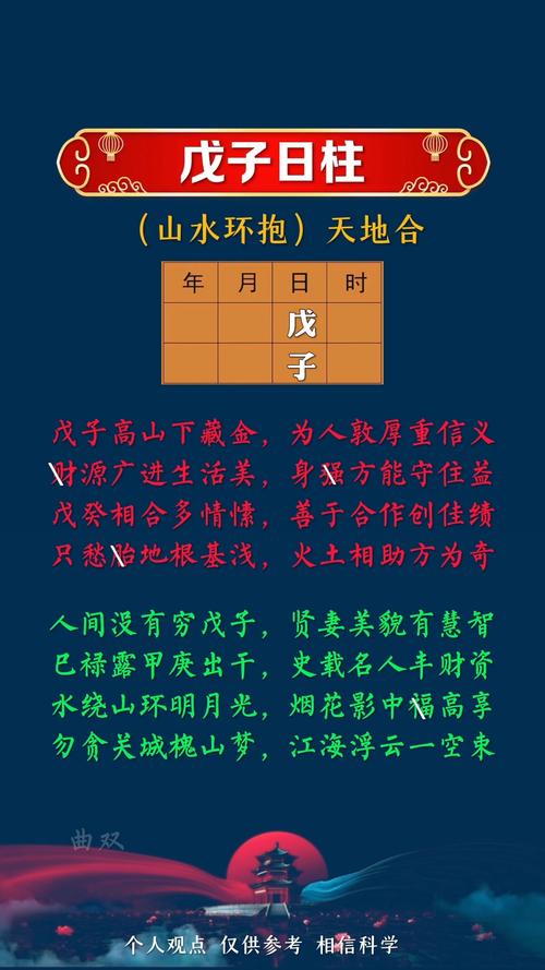 戊子日柱大贵命八字如何调整才嫩梗趋吉避凶？