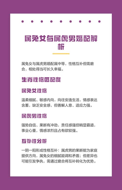 属虎人和属兔的姻缘是否真的如传说般美满，他们的爱情故事又有怎样的奇妙转折？