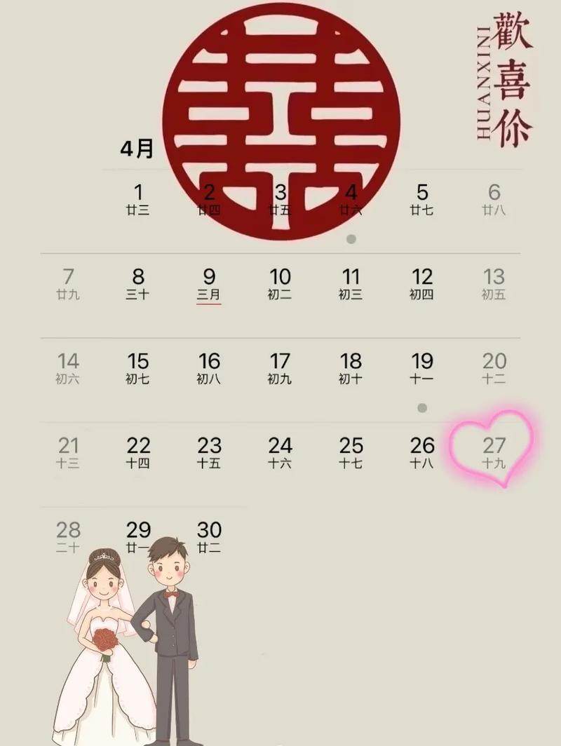 2026年4月27日这天作为嫁娶吉日适合举办婚礼吗？