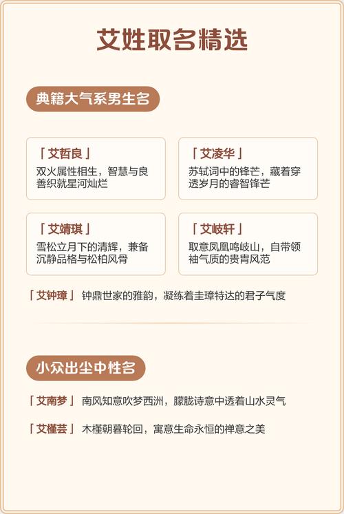 艾姓宝宝取名，有没有既新颖又寓意美好的女宝宝名字推荐呢？