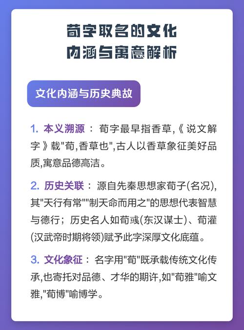 荀字取名寓意男孩，能否体现其智慧与品德？
