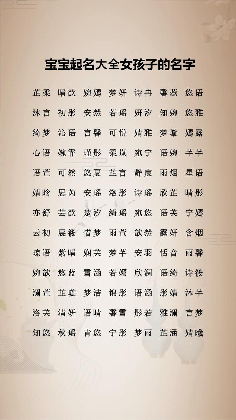 芝字取名对女孩有什么美好的寓意吗？