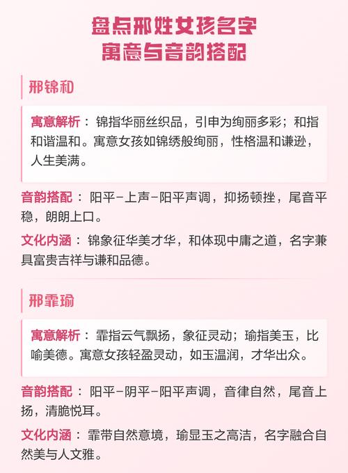 邢姓女孩取名创意，有没有什么特别有寓意的好名字推荐呢？