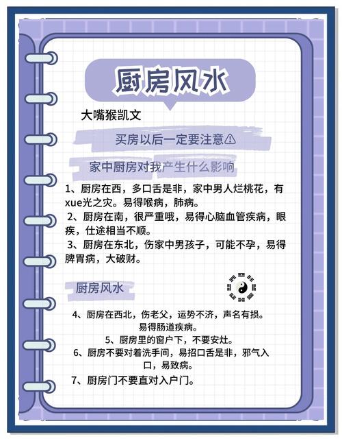 厨房风水对居住者的健康和运势影响究竟有多大？