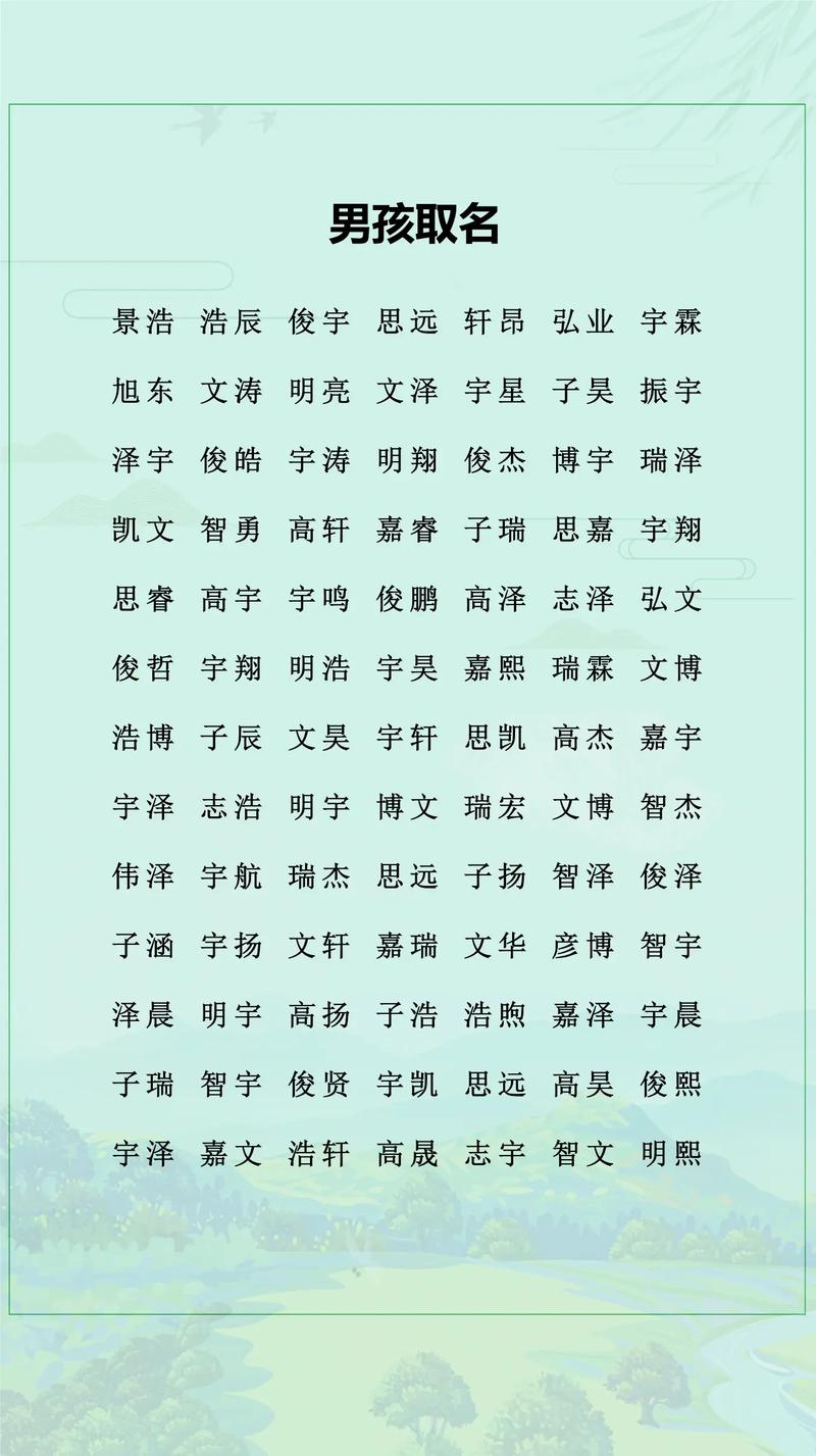 宪字取名对男孩有什么特别的寓意吗？