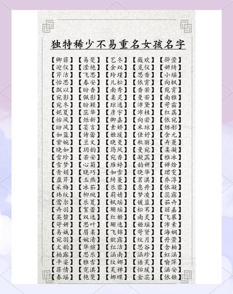 危姓女孩取个有智慧才气的名字叫什么好？