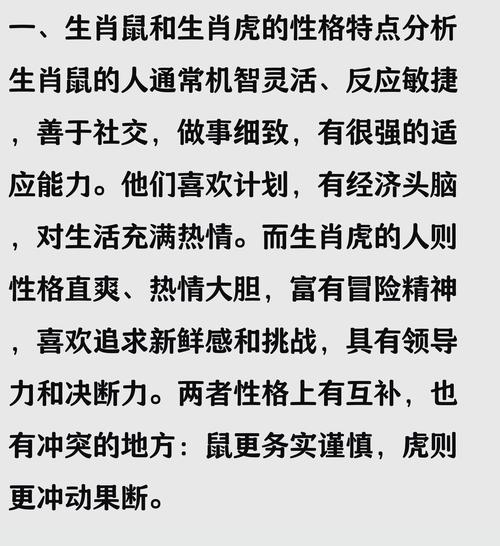 鼠与老虎属相相配吗？这合不合？