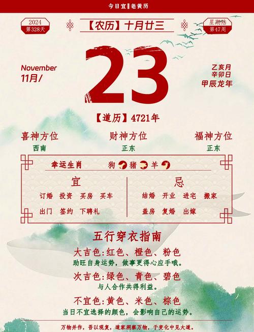 2025年11月23日这天是黄道吉日，适合开张吗？