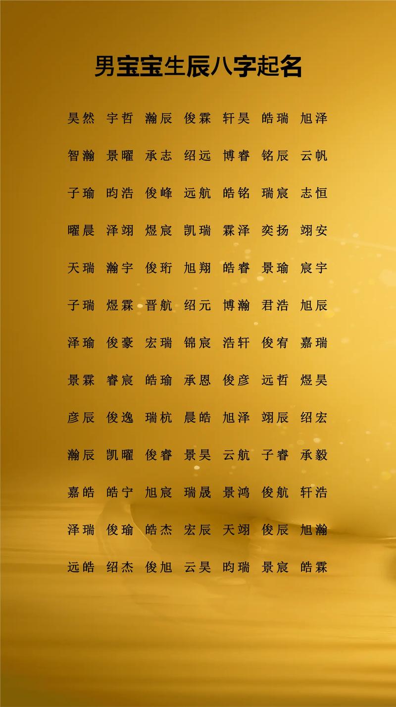 何姓有灵气的小男孩，取个什么名字既文雅又吉祥呢？