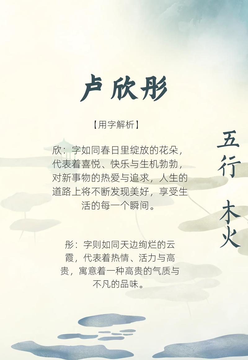 卢姓有涵养的女孩叫什么名字呢？有没有什么寓意美好的名字推荐？