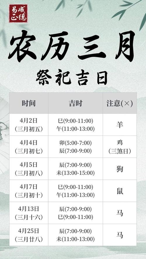 2026年3月30日这天适合进行祭祀活动吗？是黄道吉日吗？
