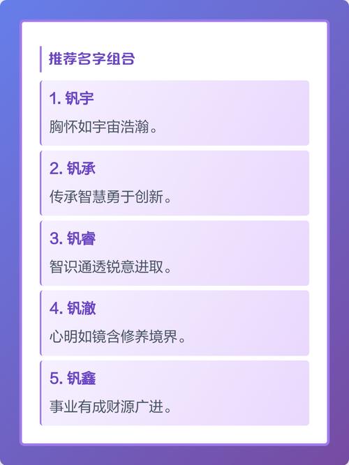 钒字取名对男孩有什么美好的寓意和象征意义？